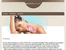 Tablet Screenshot of beautyangel.pl